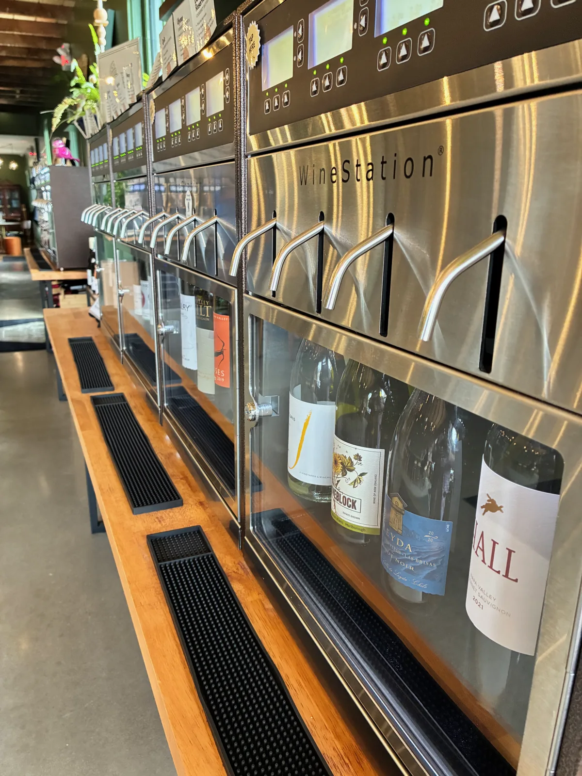 Self-pour wine system